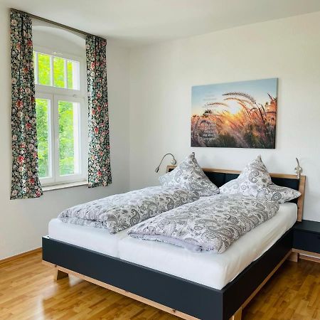 "Glueck Auf" Lichtdurchflutete Schicke Ferienwohnung In Zwickau Buitenkant foto