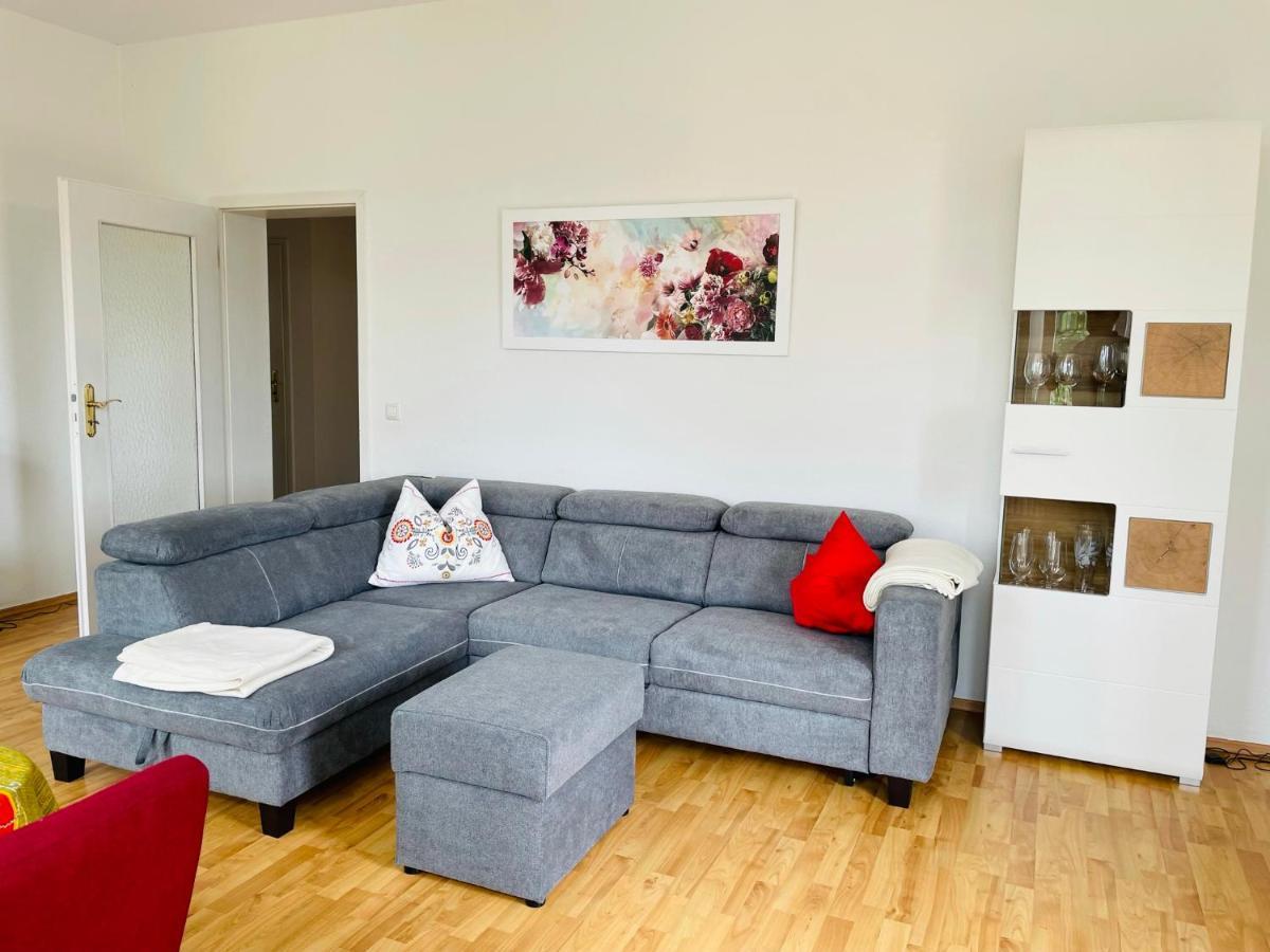 "Glueck Auf" Lichtdurchflutete Schicke Ferienwohnung In Zwickau Buitenkant foto