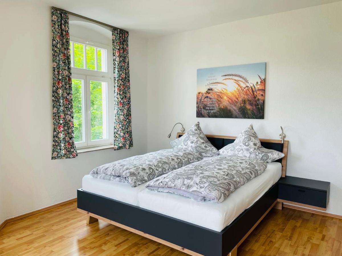 "Glueck Auf" Lichtdurchflutete Schicke Ferienwohnung In Zwickau Buitenkant foto