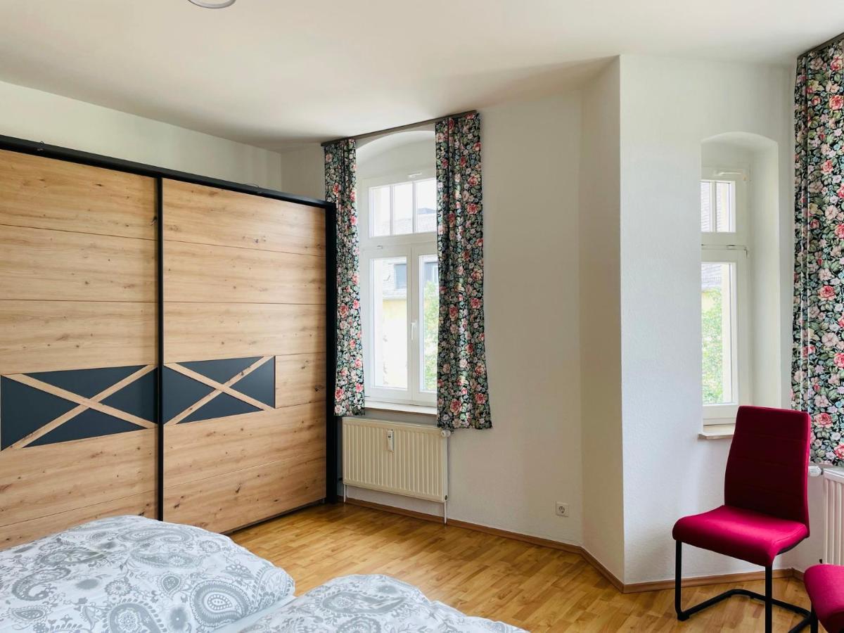 "Glueck Auf" Lichtdurchflutete Schicke Ferienwohnung In Zwickau Buitenkant foto