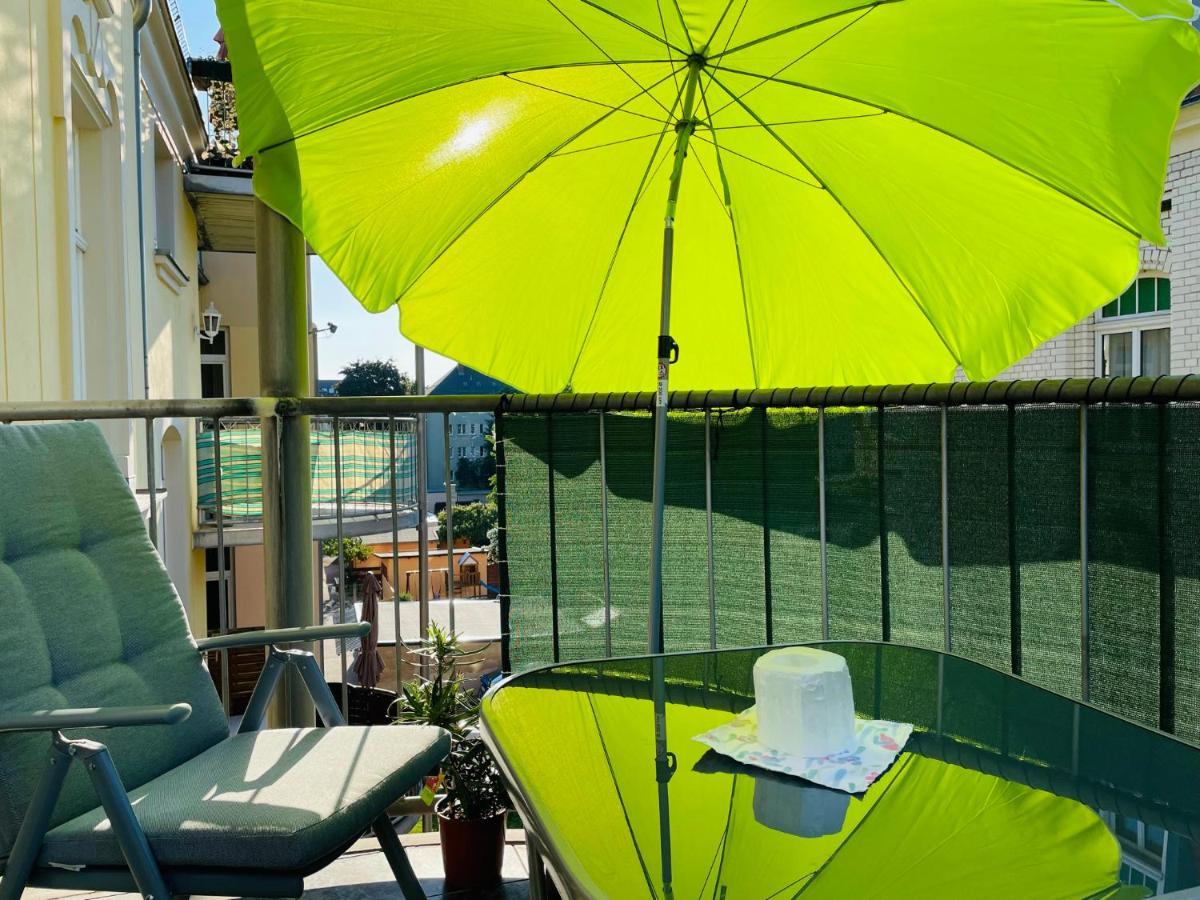 "Glueck Auf" Lichtdurchflutete Schicke Ferienwohnung In Zwickau Buitenkant foto