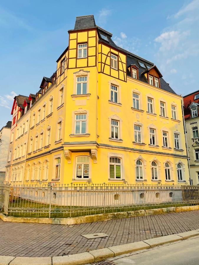 "Glueck Auf" Lichtdurchflutete Schicke Ferienwohnung In Zwickau Buitenkant foto